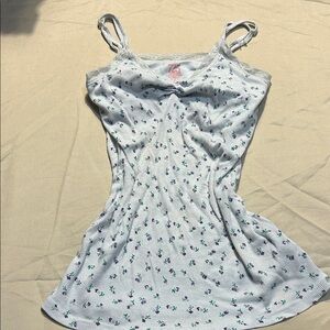 Floral Print Strappy Dress